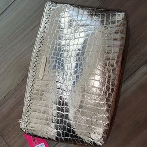 Gold Make up cosmetics bag